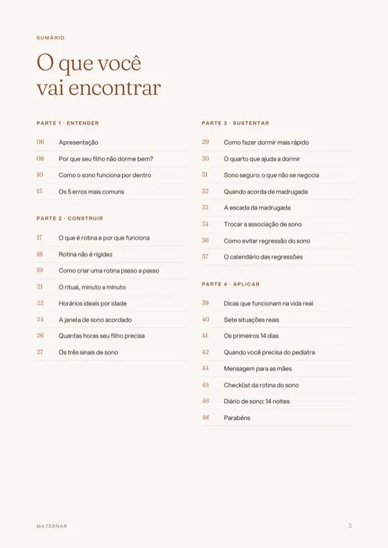 Página 3 do e-book: O que você vai encontrar